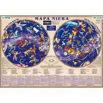 Piętka Mapa Nieba gwieździstego