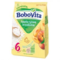 Bobovita Kaszka ryżowa o smaku brzoskwiniowym