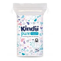 Kindii Płatki Kosmetyczne Pure 60szt