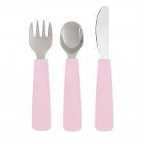 We Might Be Tiny Sztućce stalowe - powder pink