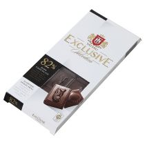 TAITAU czekolada gorzka TAITAU Exclusiv 82% kakao, tabliczka 50g wysokiej jakości czekolada z kakao pochodzeniem z Ghany, Arriby i Granady TTE-50-82