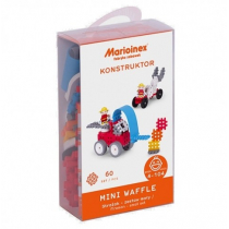 Mario-Inex Klocki Mini Waffle Strażak mały blister 453253