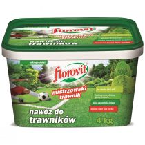 Florovit Nawóz granulowany do trawników w mchem wiadro 4 kg, marki (5900498013900)