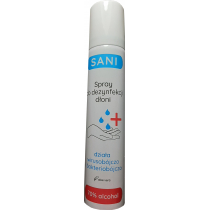 Spray do dezynfekcji rąk (antybakteryjny) SANI 90ml /HG-497415/ OGRANICZONA ILOŚĆ PB1285