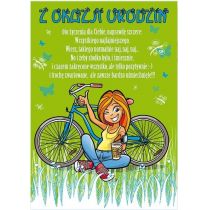 STAMP Karnet Young B6 + koperta wzór nr 21 Urodziny - Stamp