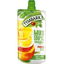 TYMBARK Mus 100% mango jabłko banan