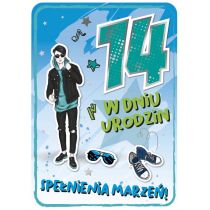 Armin Style Armin Style Karnet Urodziny 14 GM-753 449201