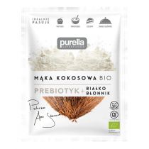 Purella Superfoods Mąka kokosowa BIO. Prebiotyk. Białko + Błonnik 200g