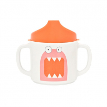 Lassig Kubek z melaminy Little Monsters Mad Mabel pink LDISHCS1192