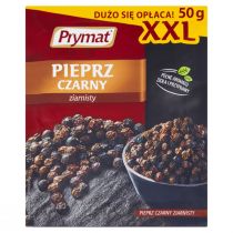 Prymat Pieprz czarny, ziarnisty XXL - 50g