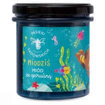Pasieki rodziny Sadowskich Miodziś ze spiruliną 430 g