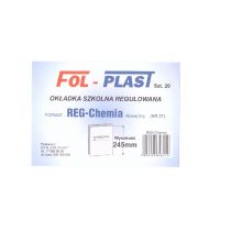 Fol-Plast okładki Okładka szkolna Chemia (krótka) nr21 245x340mm OK34FP