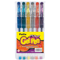 Patio Długopisy żelowe 6 kolorów 88852