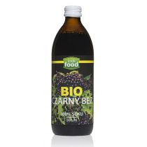 Look Food Sok Czarny Bez BIO 500ml -