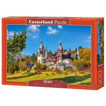 Castorland Puzzle 500 elementów. Zamek Peles, Rumunia