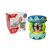 Import LEANToys Kolorowy bębenek z Karuzelką Odgłosy Zwierząt 4572