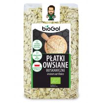 PŁATKI OWSIANE BŁYSKAWICZNE BIO 300 g - BIOGOL 5907738159459