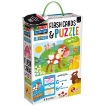Lisciani Giochi lisciani giochi Zabawa i edukacja Puzzle Dziecięce i Flashcards Farma 72699