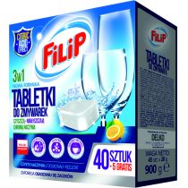 Delko Filip tabletki do zmywarek 40+5 sztuk gratis
