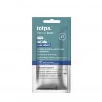 Фото - Крем і лосьйон Tolpa Tołpa - Dermo Face Sebio Max Efekt - Maska / peeling gommage ze srebrem  