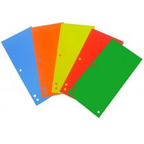 D.rect Przekładki kartonowe 1/3 A4 100 szt.żółte