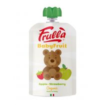 NATURA NUOVA 6 mc PRZECIER JABŁKOWO-TRUSKAWKOWY BEZGLUTENOWY BIO 100 g - FRULLA (NATURA NUOVA)