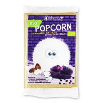 POPCROP (produkty z niebieskiej kukurydzy) POPCORN Z NIEBIESKIEJ KUKURYDZY Z MASŁEM SHEA I SOLĄ DO PRZYGOTOWANIA W MIKROFALÓWCE BIO 100 g - POPCROP BP-5904730218894