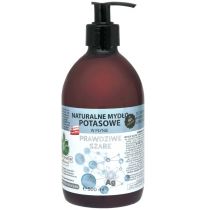 Mydlarnia Powrót do Natury Naturalne mydło potasowe Prawdziwe Szare ze srebrem monojonowym w płynie 500 ml PDN12