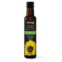 BIOOIL (oleje i oliwy) OLEJ SŁONECZNIKOWY TŁOCZONY NA ZIMNO NIERAFINOWANY BIO 250 ml - BIOOIL BP-5907722373250