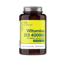 VITA MEDICUS Vita medicus Witamina D3 4000 IU dla otyłych