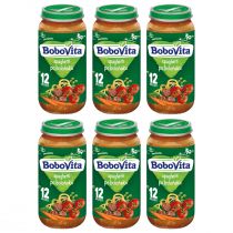BoboVita Obiadek Spaghetti po bolońsku dla dzieci 1-3 lata zestaw 6 x 250 g