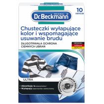 Dr. Beckmann Dr Beckmann Chusteczki wyłapujące kolor do ciemnego 10 szt NN-HDR-MC10-001