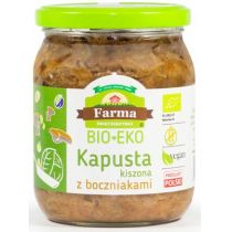 FARMA ŚWIĘTOKRZYSKA KAPUSTA KISZONA Z BOCZNIAKAMI BEZGLUTENOWA BIO 420 g - FARMA ŚWIĘTOKRZYSKA 5902537542426