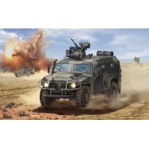 Zvezda Model plastikowy GAZ Tigr-M ze zdalnie sterowaną wieżą Arbalet-DM + EKSPRESOWA 3683