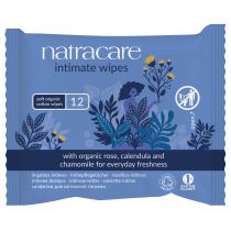NATRACARE MOKRE SERWETKI DO HIGIENY INTYMNEJ 12 SZT