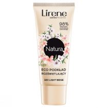 Natura Lirene Vege rozświetlający podkład 320 Light Beige