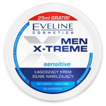 Eveline X-Treme Men Sensitive łagodzący krem silnie nawilżający do twarzy 100ml