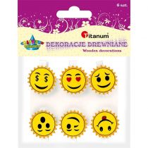 Spinacz drewniany Emotionki A6 C510 MTCR-WDC510