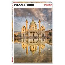 Piatnik Puzzle Kościół Św. Karola w Wiedniu 1000 -