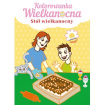 SFINKS Kolorowanka Wielkanocna. Stół wielkanocny - praca zbiorowa