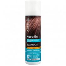 Sante Dr Santé Keratin szampon regenerująco-nawilżający do włosów łamliwych matowych Keratin Arginine and Collagen 250 ml