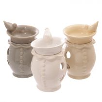 Podgrzewacz do olejku ceramiczny pijący ptak