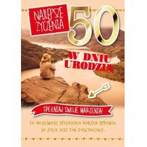 Armin Style Karnet Urodziny 50 GM-651