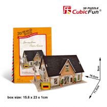 Cubicfun PUZZLE 3D Domki świata Niemcy Beer House 492005