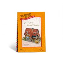 Cubicfun PUZZLE 3D Domki świata Niemcy Rural Cabin 492007