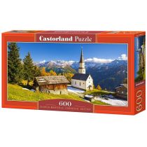 Castorland Puzzle 600 elementów Kościół Marterle Carinthia Austria