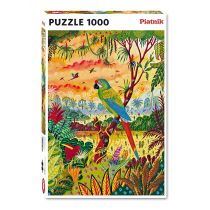 Piatnik Puzzle Ara Zielona 1000