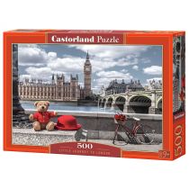 Castorland Puzzle 500 elementów. Mała wycieczka do Londynu