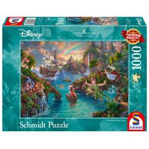 Schmidt Spiele, PQ Puzzle 1000 el. THOMAS KINKADE Piotruś Pan (Disney)