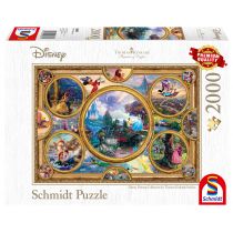 Schmidt Puzzle 59607 Thomas Kinkade, Disney Dreams Collection, 2000 części Puzzle, kolorowe